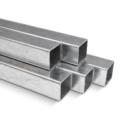 Stahlrohr Quadratisch verzinkt - 25x25x2 mm (Klemp)