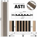 Premium wall panels ASTI - Oak Gold I (Klemp)