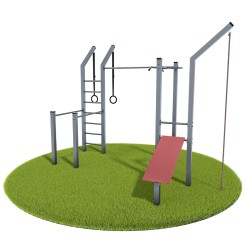 Outdoor Gym - Street Workout Park - Model 6 (Klemp)