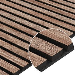 Acoustic panel natural veneer - American Walnut ()