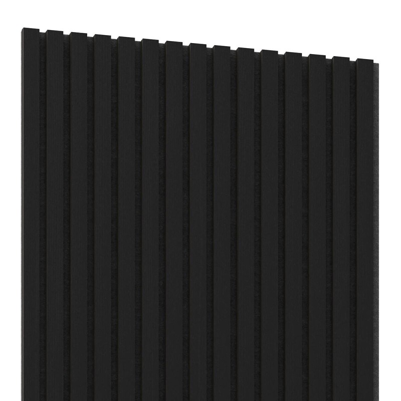 Acoustic panel natural veneer - Black oak | Tubefittings.eu