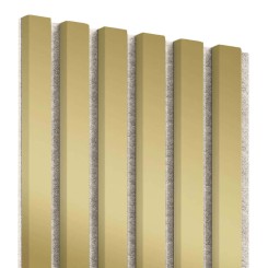 Lamele MDF na Filcu 275x30 cm - Złoty (Klemp)