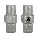 Internal Coupling (SET) Typ 9E, 48,3 mm, Galvanized (Klemp)