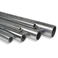 Stahlrohr verzinkt - Ø 48,3 mm x 3,25 mm - (1 1/2 (Klemp)